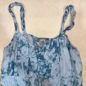 American Eagle Blue Tie Die dress